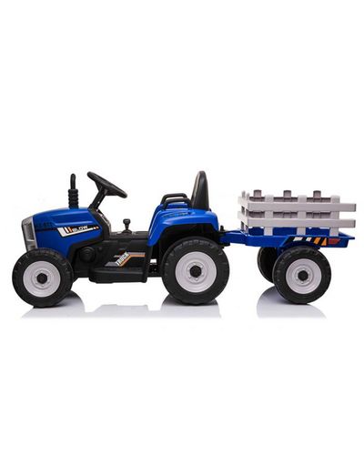 Children's electric tractor 611-BLU, 2 image