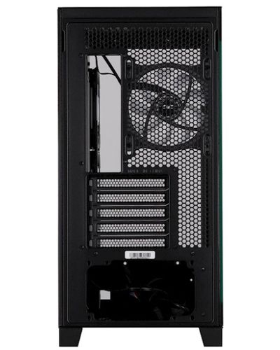 Case 2E Gaming Computer case Fantom GK701B, without PSU, 2xUSB 3.0, 1xUSB Type-C, 4x120mm ARGB, controller with remote, TG Side/Front Panel, mATX, Black, 7 image