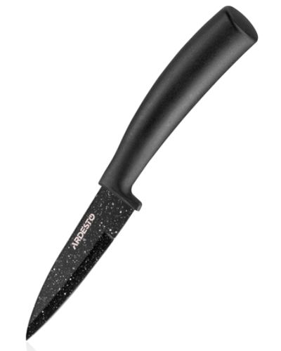 დანების ნაკრები Ardesto Black Mars Knives Set 3 pcs, black, stainless steel, plastic , 2 image - Primestore.ge