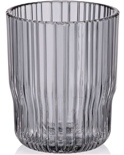 წვენის ჭიქების ნაკრები Ardesto low glasses set, Graphite 300 ml, 2 pcs, glass  - Primestore.ge