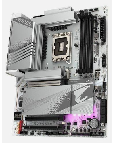 დედა დაფა Motherboard GIGABYTE Z790 AORUS ELITE AX ICE s1700 Z790 4xDDR5 M.2 HDMI DP ATX , 5 image - Primestore.ge