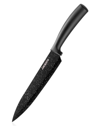 Set of knives Ardesto Black Mars Knives Set 3 pcs, black, stainless steel, plastic, 4 image