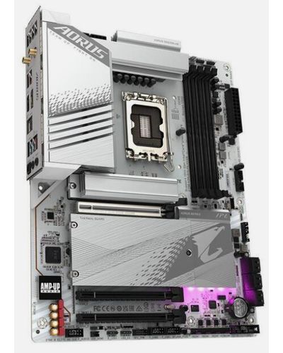 დედა დაფა Motherboard GIGABYTE Z790 AORUS ELITE AX ICE s1700 Z790 4xDDR5 M.2 HDMI DP ATX , 4 image - Primestore.ge