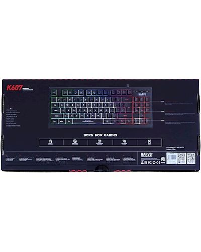 კლავიატურა MARVO K607 EN Wired membrane keyboard , 4 image - Primestore.ge