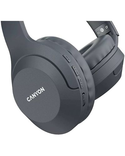 Headphone Canyon BTHS-3 Bluetooth headset with microphone Dark gray, 4 image