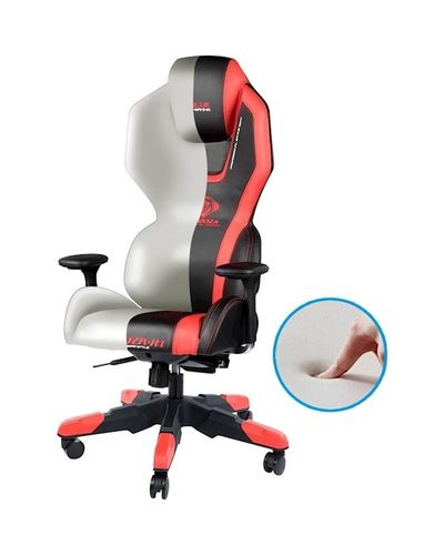 სათამაშო სავარძელი E-Blue Auroza Gaming Chair - RED EEC410BRAA-IA , 4 image - Primestore.ge