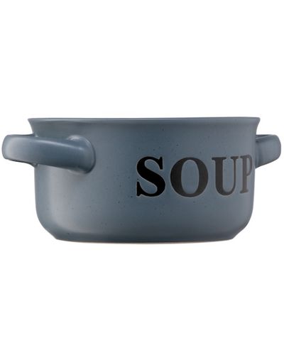 Soup bowl Ardesto Bowl Alcor, 550 ml, blue, ceramics, 3 image