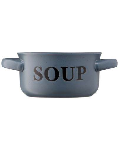 Soup bowl Ardesto Bowl Alcor, 550 ml, blue, ceramics, 2 image