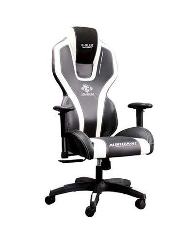 Gaming chair E-BLUE Auroza gaming chair – WHITE (EEC410BWAA-IA), 2 image