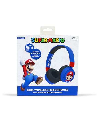 ყურსასმენი OTL Super Mario Kids Wireless headphones (SM1001) , 4 image - Primestore.ge