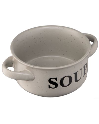 წვნიანის თასი Ardesto Bowl Alcor, 550 ml, gray, ceramics , 2 image - Primestore.ge