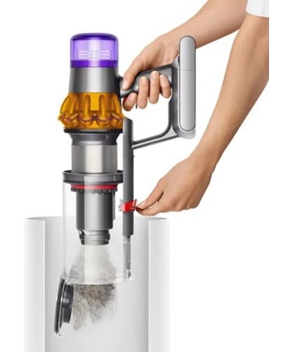 Vacuum cleaner - DYSON - SV47 V15 DT Abs Yellow/Iron/446986-01, 3 image