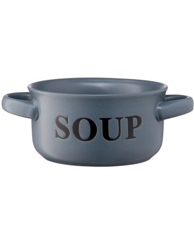 Soup bowl Ardesto Bowl Alcor, 550 ml, blue, ceramics