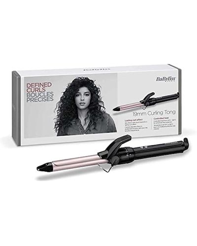 Hair curler Babyliss C319E, Hair Curling Iron, Black/Pink, 4 image