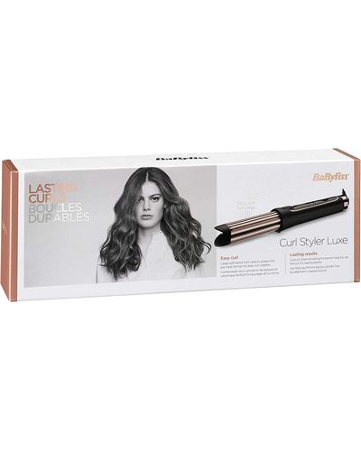Babyliss C112E Luxe Hair Curler Black/Pink, 4 image