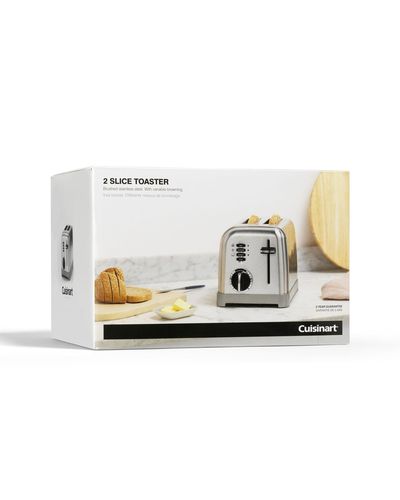 ტოსტერი Cuisinart CPT160E 2 Slice Toaster Silver , 3 image - Primestore.ge