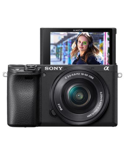ფოტოაპარატი Sony Alpha a6400 Mirrorless Digital Camera with 16-50mm Lens  - Primestore.ge
