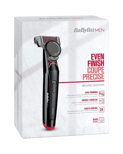 Trimmer Babyliss T861E Hair Trimmer Black/Red, 5 image