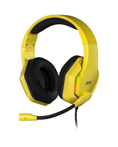 ყურსასმენი 2E HG315 Gaming Headset, Wired, RGB, USB, Yellow  - Primestore.ge