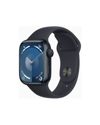 Smart watch Apple Watch Series 9 GPS 45mm Midnight Aluminum Case with Midnight Sport Band - M/L A2980 (MR9A3QI/A_MR9A3QR/A), 2 image