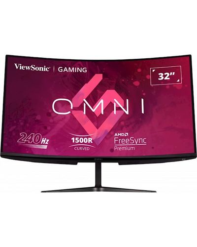 ViewSonic VX3219-PC-MHD 32-inch 1080p HD Curved Gaming Monitor, 240Hz, 1ms, Adaptive Sync, Dual Integrated Speakers, 2x HDMI, DisplayPort, 2 image