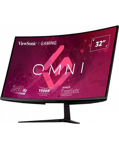 ViewSonic VX3219-PC-MHD 32-inch 1080p HD Curved Gaming Monitor, 240Hz, 1ms, Adaptive Sync, Dual Integrated Speakers, 2x HDMI, DisplayPort, 3 image