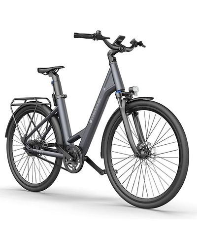 ელექტრო ველოსიპედი ADO A28 Air, 350W, Smart APP, Electric Bike, 30KM/H, Grey , 2 image - Primestore.ge