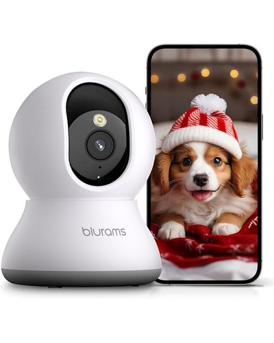 Video surveillance camera Blurams A31S Dome Flare, Indoor Pet Camera, White, 2 image