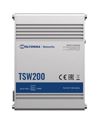 Switch Teltonika TSW200000010, 8-Port Gigabit, PoE + Switch, White