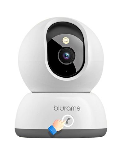 Video surveillance camera Blurams A31C Lumi, Indoor Security Camera, White, 2 image