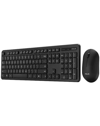 კლავიატურა და მაუსი Asus 90XB0700-BKM020, Wireless, USB, Office Keyboard And Mouse, Black , 3 image - Primestore.ge