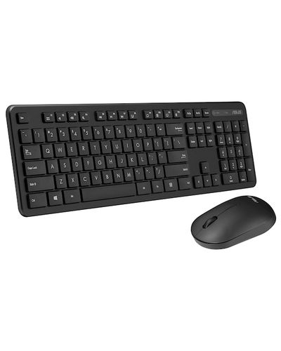 კლავიატურა და მაუსი Asus 90XB0700-BKM020, Wireless, USB, Office Keyboard And Mouse, Black , 4 image - Primestore.ge