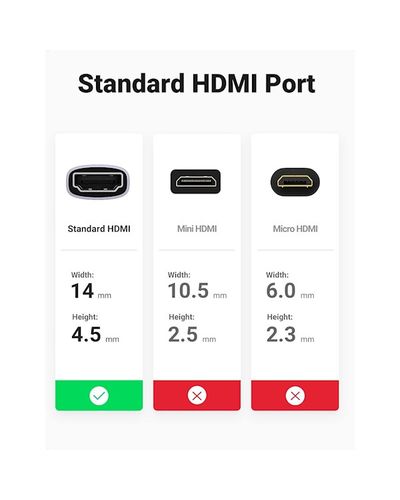 ადაპტერი UGREEN HD159 (90592), HDMI Female to HDMI Female Adapter, Grey , 3 image - Primestore.ge