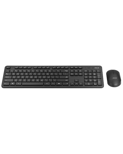 კლავიატურა და მაუსი Asus 90XB0700-BKM020, Wireless, USB, Office Keyboard And Mouse, Black , 2 image - Primestore.ge
