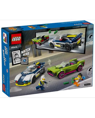 ლეგო LEGO Constructor CITY POLICE CAR AND MUSCLE CAR CHASE , 4 image - Primestore.ge