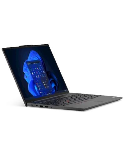 Notebook Lenovo ThinkPad E16 Gen 1, 16" WUXGA (1920x1200) IPS 300nits, i7-1355U 10C, 16GB(8+8), 512GB SSD, Integrated, RJ-45, Win11 Pro Rus, 1y, 2 image
