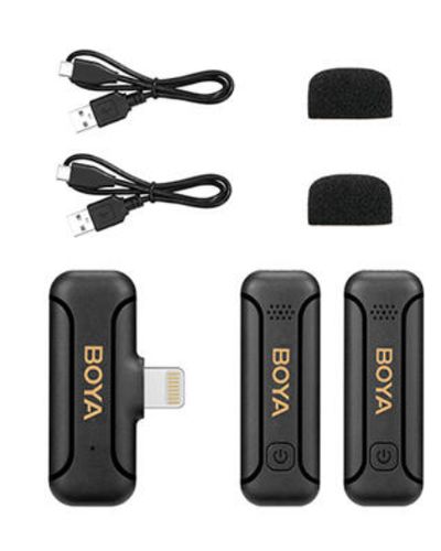 მიკროფონი Boya BY-WM3T-D2 Mini 2.4GHz Wireless Microphone , 3 image - Primestore.ge