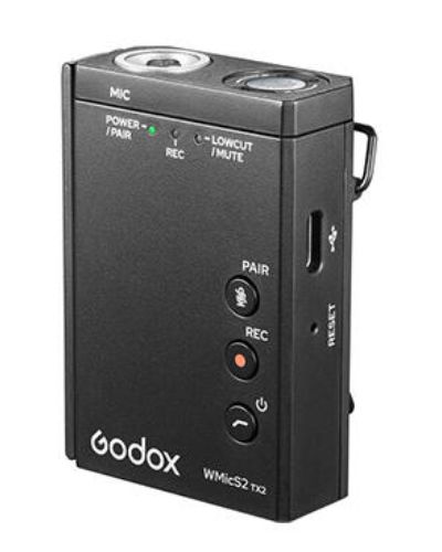 მიკროფონი Godox UHF Wireless Microphone System WMicS2 Kit 1 , 3 image - Primestore.ge