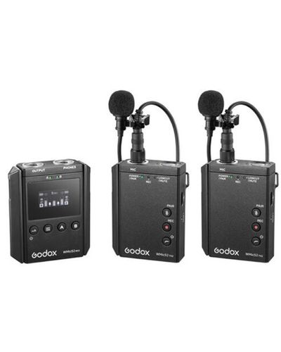 მიკროფონი Godox UHF Wireless Microphone System WMicS2 Kit 2  - Primestore.ge