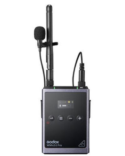 მიკროფონი Godox UHF Wireless Microphone System WMicS1 Pro Kit2 , 2 image - Primestore.ge