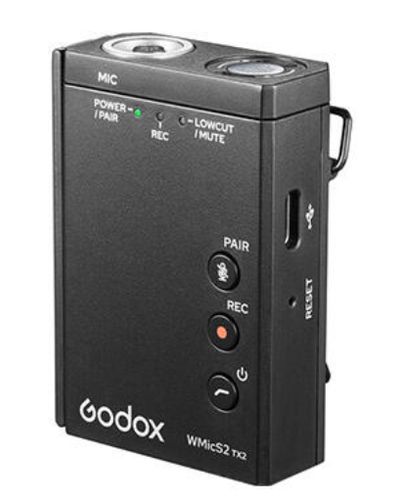 მიკროფონი Godox UHF Wireless Microphone System WMicS2 Kit 2 , 2 image - Primestore.ge