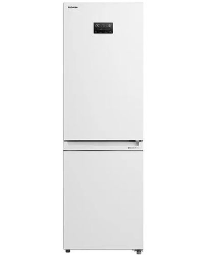 Refrigerator Toshiba GR-RB449WE-PMJ(51) - Bottom FRZ, 185x59.5x66, 320 Liters, BIG Display