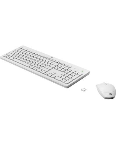 Keyboard and mouse HP 230 WL Mouse+KB Combo WHT RUSS (3L1F0AA), 2 image