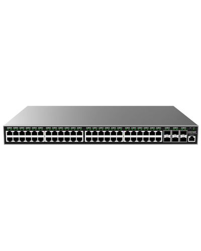 Switch Grandstream GWN7806P, Layer 2+ Managed Network Switch, 48x GbE RJ45 PoE 802.3 af/at, up to 30W per port, 360W total power budget, 6x SFP+, stackable