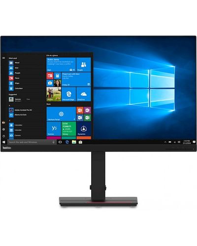 Monitor Lenovo ThinkVision T32h-20 32"IPS 2560x1440, 4ms, 60Hz, 350 nits, USB-C Up to 75W Power Delivery, HDMI, DP, 4xUSB, SW, Pi, HAS, 3Y