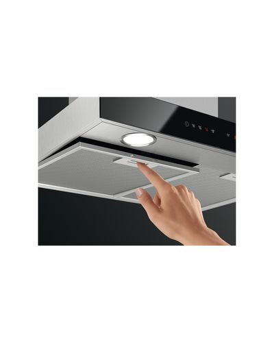 Hood AEG DBE5660HB Fireplace Cooker Hood with Glass / Series 8000 with Breeze, 4 image