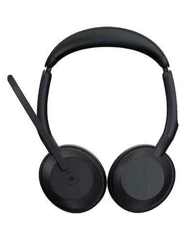 Headphone Jabra 25599-999-999 Evolve2 55, Link380a MS Stereo, Headset, Wireless, Bluetooth, USB, Black, 4 image