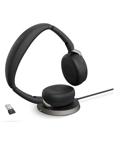 Wireless charger for headphones Jabra 14207-92 Evolve2 65 Flex, USB A, Wireless Charging Pad, Black, 2 image