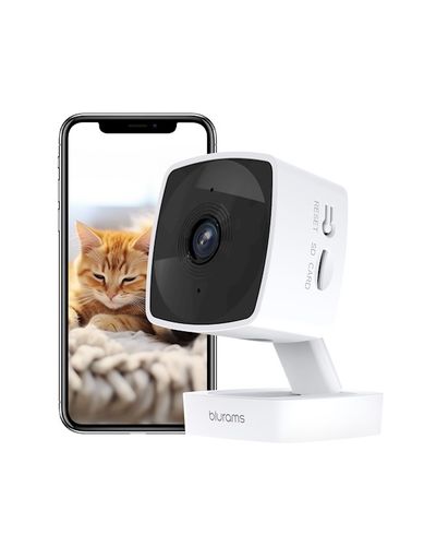 Video surveillance camera Blurams A12S FoldVue, Indoor Security Camera, White, 3 image