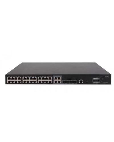 სვიჩი H3C S5120V2-28P-LI L2 Ethernet Switch with 24*10/100/1000Base-T Ports and 4*1000Base-X Ports,(AC)  - Primestore.ge